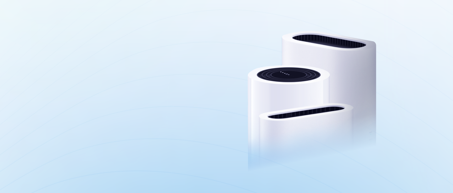 Family enjoying Orbit Home